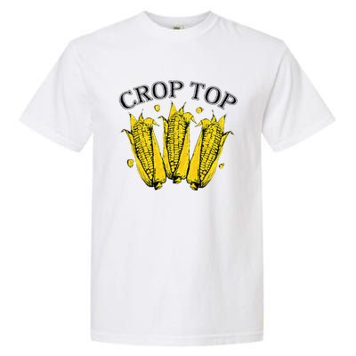 Corn Crop Top Funny Farmer Farming Corn Lover Summer Garment-Dyed Heavyweight T-Shirt