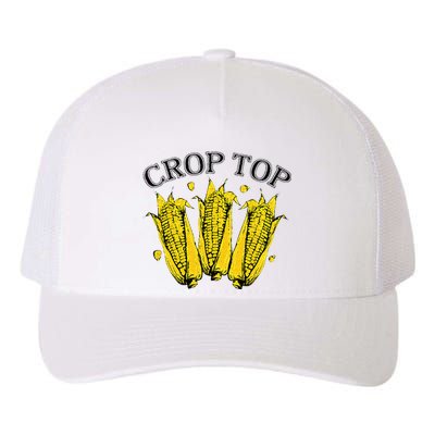 Corn Crop Top Funny Farmer Farming Corn Lover Summer Yupoong Adult 5-Panel Trucker Hat