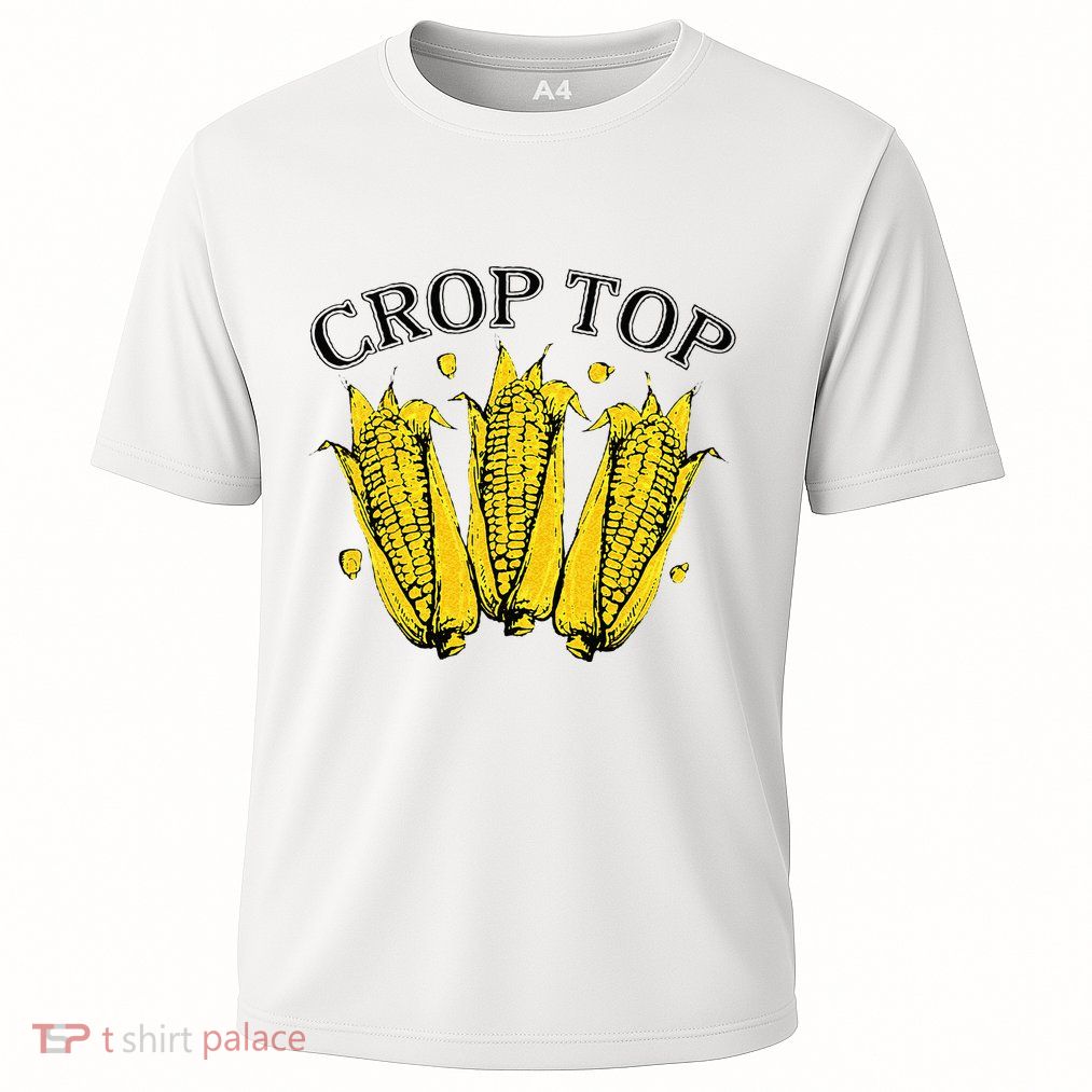 Corn Crop Top Funny Farmer Farming Corn Lover Summer Performance Shirt