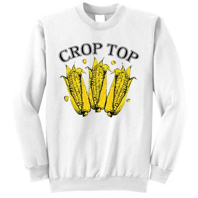 Corn Crop Top Funny Farmer Farming Corn Lover Summer Sweatshirt