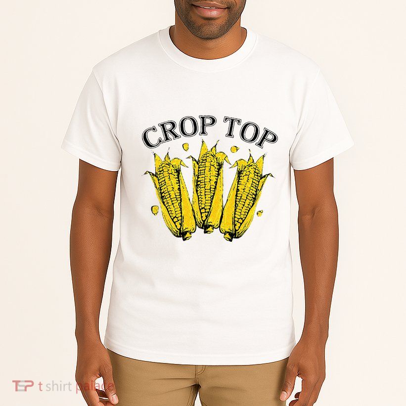 Corn Crop Top Funny Farmer Farming Corn Lover Summer Tall T-Shirt