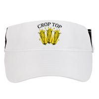 Corn Crop Top Funny Farmer Farming Corn Lover Summer Adult Drive Performance Visor