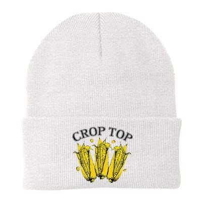 Corn Crop Top Funny Farmer Farming Corn Lover Summer Knit Cap Winter Beanie