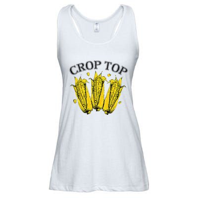 Corn Crop Top Funny Farmer Farming Corn Lover Summer Ladies Essential Flowy Tank