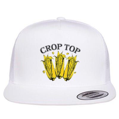 Corn Crop Top Funny Farmer Farming Corn Lover Summer Flatbill Hat