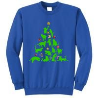 Cat Christmas Tree For Cat Lover Gift Sweatshirt