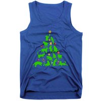 Cat Christmas Tree For Cat Lover Gift Tank Top