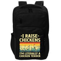 Cool Chicken Tender Art For Poultry Chicken Farmer Impact Tech Backpack