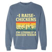 Cool Chicken Tender Art For Poultry Chicken Farmer Garment-Dyed Sweatshirt