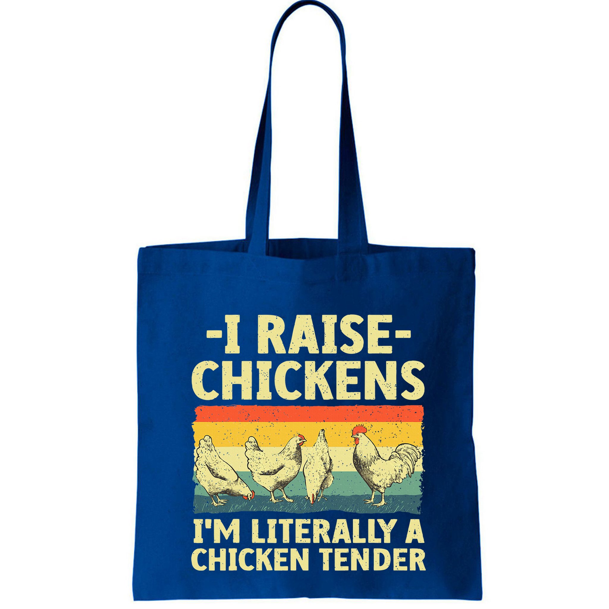 Cool Chicken Tender Art For Poultry Chicken Farmer Bag