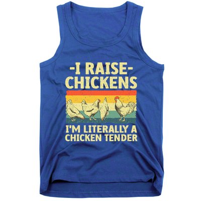 Cool Chicken Tender Art For Poultry Chicken Farmer Tank Top