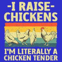 Cool Chicken Tender Art For Poultry Chicken Farmer Zip Tote Bag