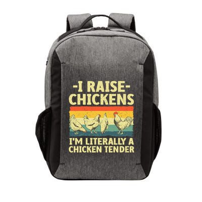 Cool Chicken Tender Art For Poultry Chicken Farmer Vector Backpack