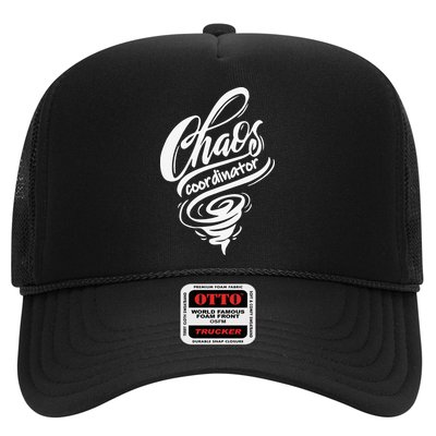 Chaos Coordinator Teacher Letter Trucker Hat