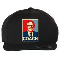 Coach! Coach Tim Walz Tribute Harris Walz Election 2024 Wool Snapback Cap