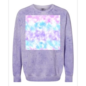 Cotton Candy Tie Dye Colorblast Crewneck Sweatshirt