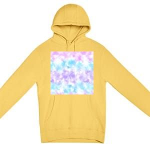 Cotton Candy Tie Dye Premium Pullover Hoodie