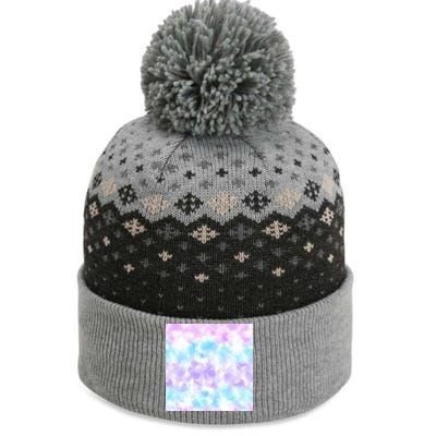 Cotton Candy Tie Dye The Baniff Cuffed Pom Beanie