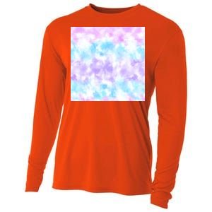 Cotton Candy Tie Dye Cooling Performance Long Sleeve Crew