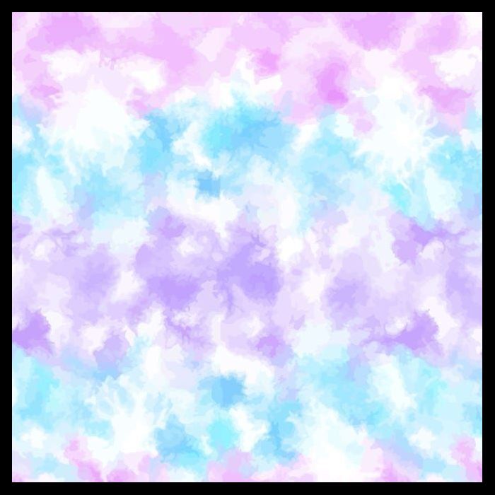 Cotton Candy Tie Dye Flatbill Hat