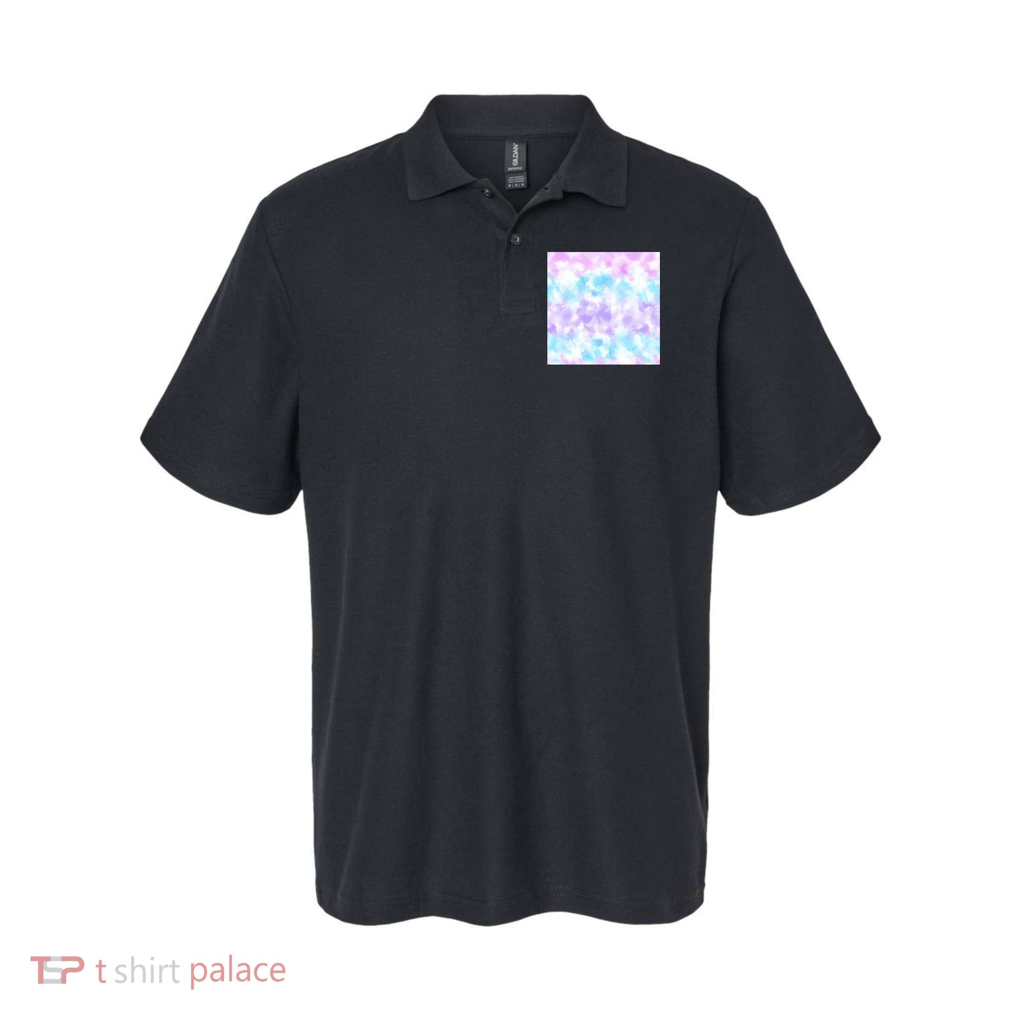 Cotton Candy Tie Dye Polo