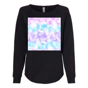 Cotton Candy Tie Dye Womens California Wash Sweatshirt