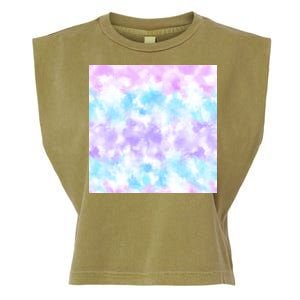 Cotton Candy Tie Dye Garment-Dyed Women's Muscle Tee