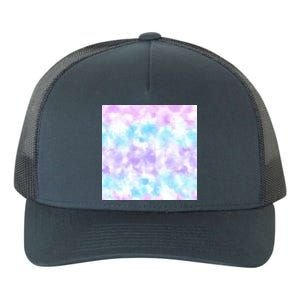 Cotton Candy Tie Dye Yupoong Adult 5-Panel Trucker Hat