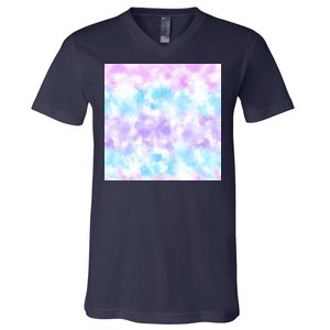 Cotton Candy Tie Dye V-Neck T-Shirt