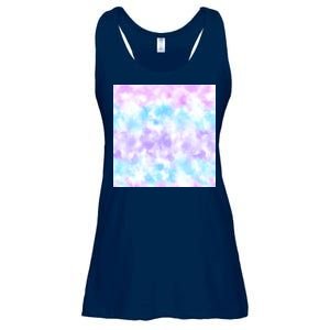 Cotton Candy Tie Dye Ladies Essential Flowy Tank