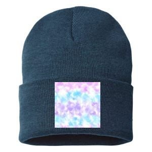 Cotton Candy Tie Dye Sustainable Knit Beanie