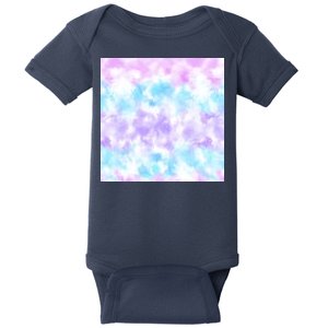 Cotton Candy Tie Dye Baby Bodysuit