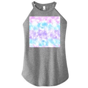 Cotton Candy Tie Dye Women's Perfect Tri Rocker Tank