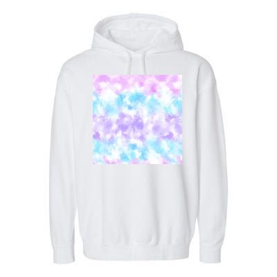 Cotton Candy Tie Dye Garment-Dyed Fleece Hoodie