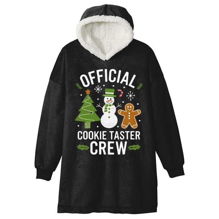 Christmas Cookie Tester Taster Baking Crew Hooded Wearable Blanket