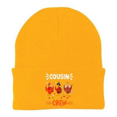 Cousin Crew Turkey Family Thanksgiving Pajamas Matching Great Gift Knit Cap Winter Beanie