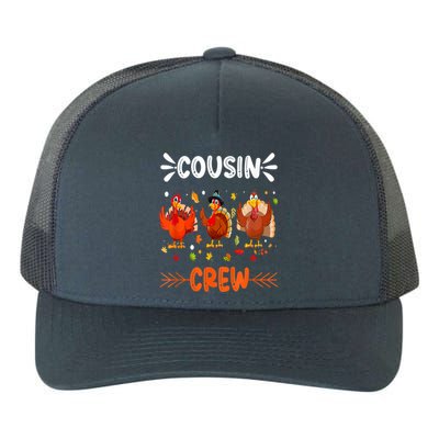 Cousin Crew Turkey Family Thanksgiving Pajamas Matching Great Gift Yupoong Adult 5-Panel Trucker Hat