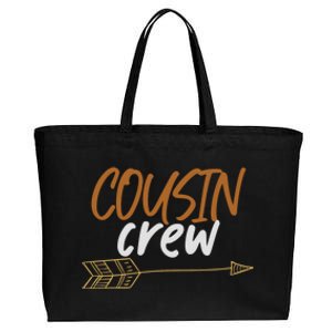 Cousin Crew Thanksgiving Cool Gift Cotton Canvas Jumbo Tote