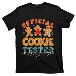 Christmas Cookie Tester Crew Pajamas Baking Family Funny T-Shirt