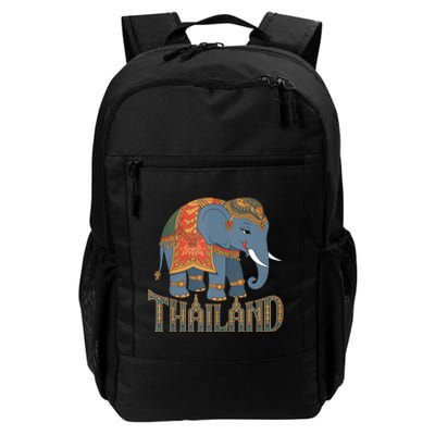 Cute Cartoon Thailand Elephant Unique Chang Lovely Gift Crew Daily Commute Backpack