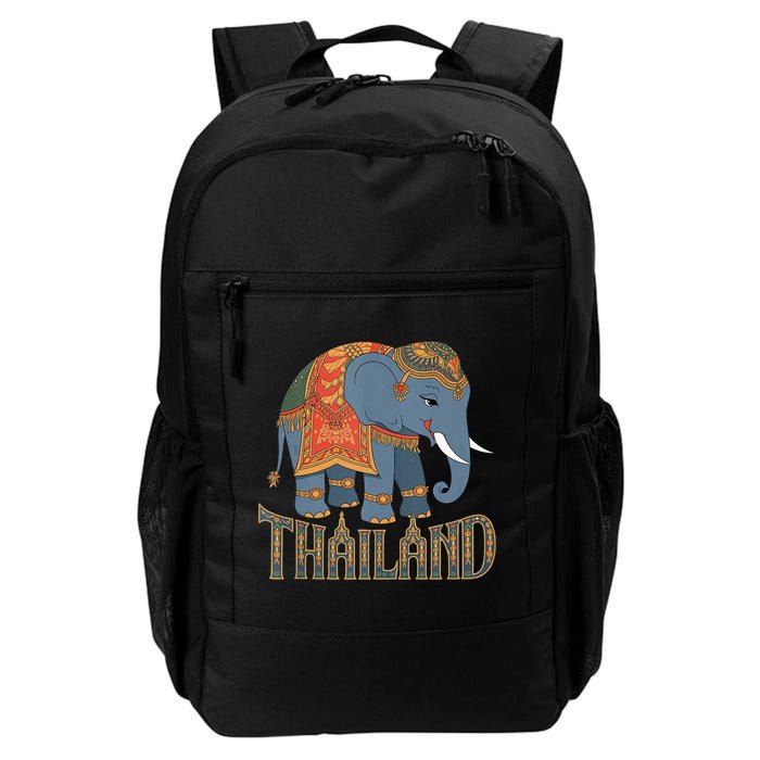 Cute Cartoon Thailand Elephant Unique Chang Lovely Gift Crew Daily Commute Backpack