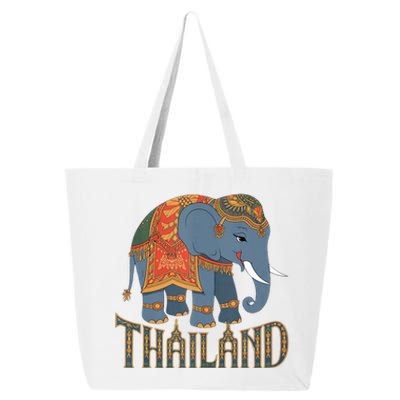 Cute Cartoon Thailand Elephant Unique Chang Lovely Gift Crew 25L Jumbo Tote