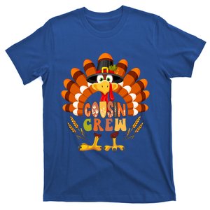 Cousin Crew Thanksgiving Turkey Fall Costume Family Gift T-Shirt