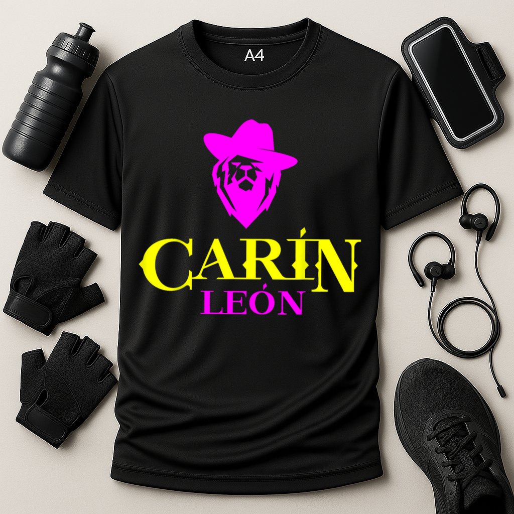 Carin Corridos Tumbados Belicos Leon Mexico Pink Cooling Performance Crew T-Shirt