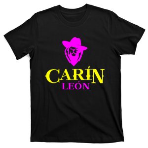 Carin Corridos Tumbados Belicos Leon Mexico Pink T-Shirt