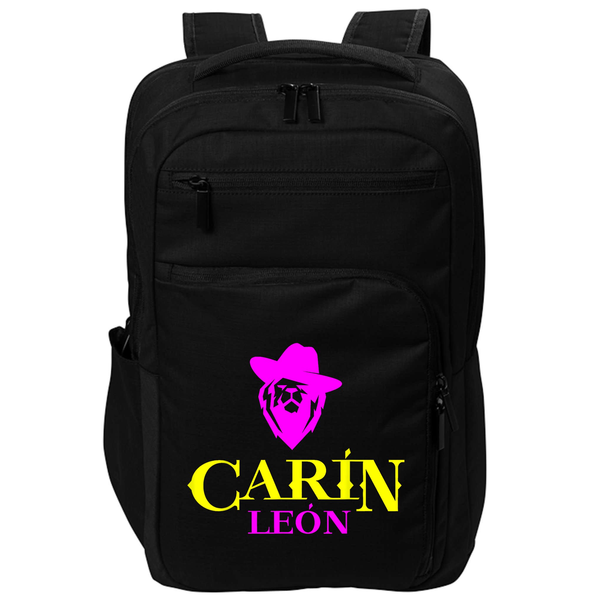 Carin Corridos Tumbados Belicos Leon Mexico Pink Impact Tech Backpack