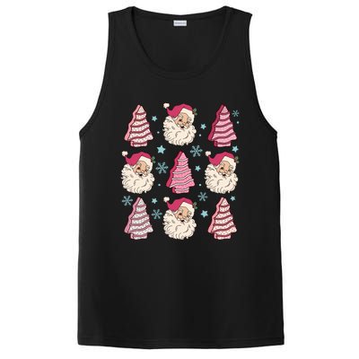 Coquette Christmas Tree Cake Santa Claus Christmas Bow PosiCharge Competitor Tank