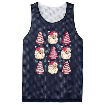 Coquette Christmas Tree Cake Santa Claus Christmas Bow Mesh Reversible Basketball Jersey Tank