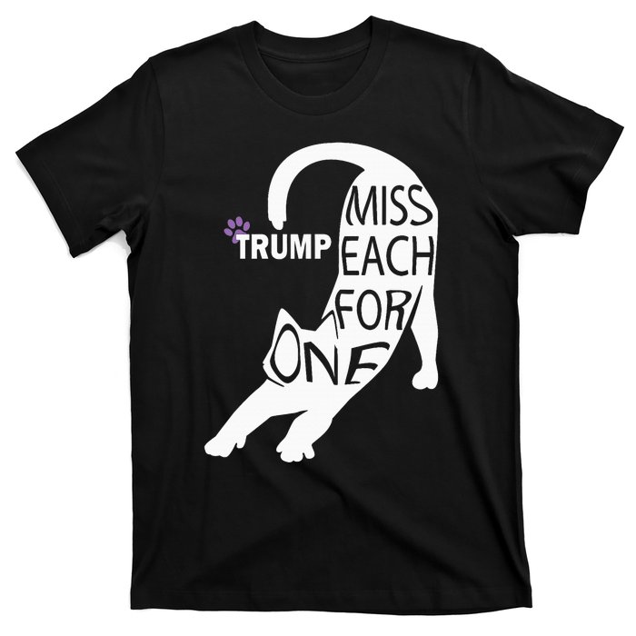 Cat Cute Trump One For Each T-Shirt