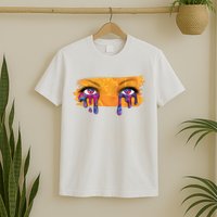 Crying Colorful Tears Sad Eyes T-Shirt